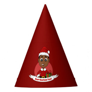 Christmas boy cartoon party hat