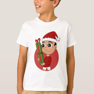 Christmas boy cartoon T-Shirt