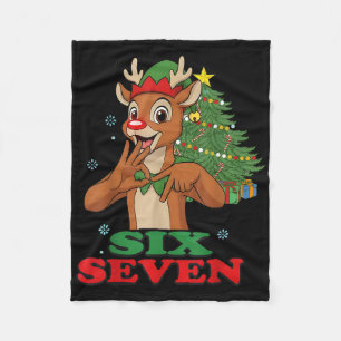 Christmas Boy Kids  Fleece Blanket