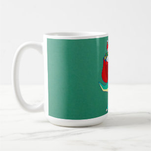 Christmas Boys Dinosaur Santa T Rex Xmas Dino Love Coffee Mug