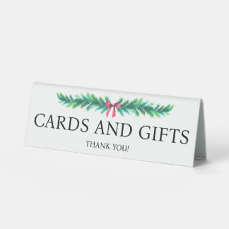 Christmas Branch Cards and Gifts Baby Shower