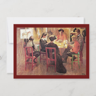 Christmas Break 1909 Holiday Card