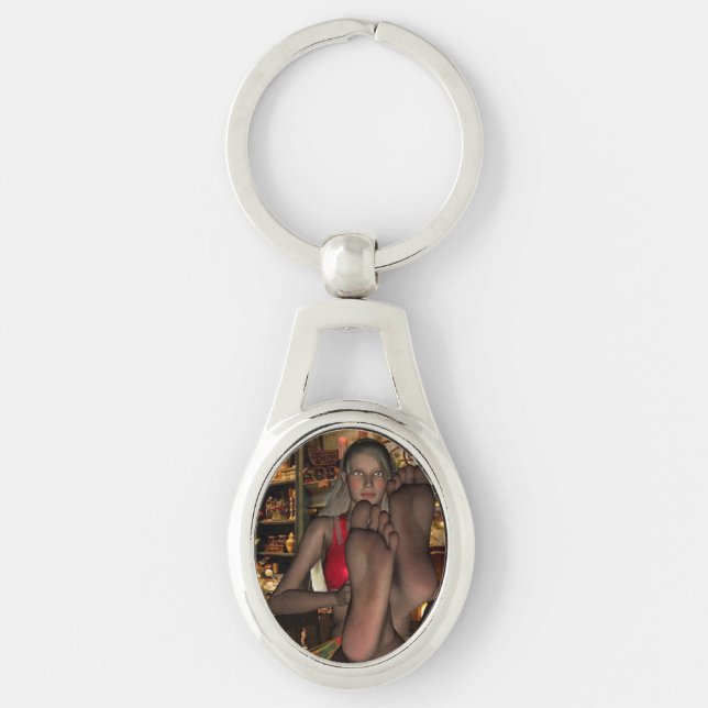 Christmas Break Key Ring (Front)