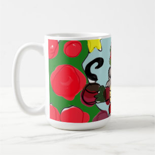 Christmas breakfast coffee mug