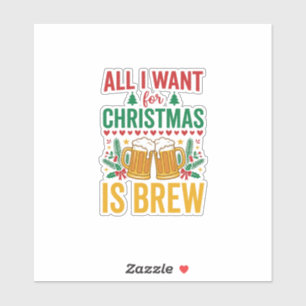 Christmas Brew Holiday Drink Design