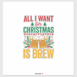 Christmas Brew Holiday Drink Design