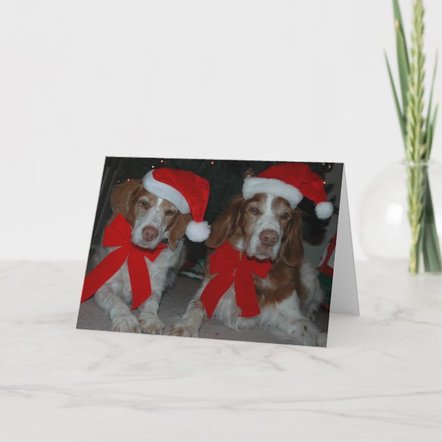 CHRISTMAS BRITTANYS HOLIDAY CARD (Front)