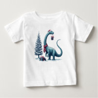 Christmas Brontosaurus dinosaur