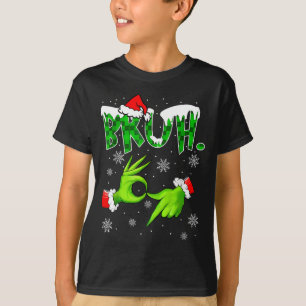 Christmas Bruh 67 Six Seven 6 7 Meme T-Shirt