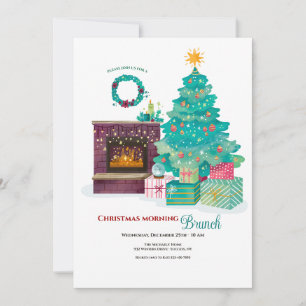 Christmas Brunch Invitation