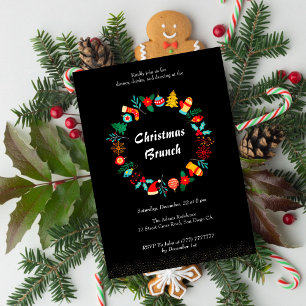 Christmas Brunch Invitation