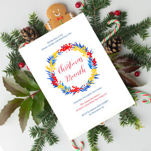 Christmas Brunch Invitation
