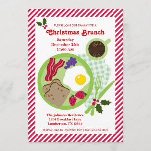 Christmas Brunch Invitation