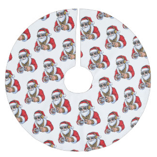 Christmas Brushed Polyester Tree Skirt