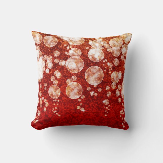 Christmas Bubbly Cushion (Front)
