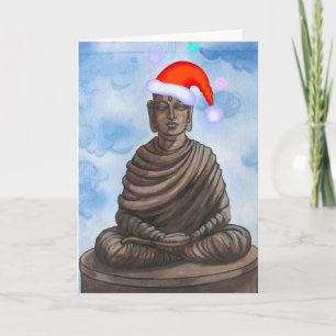 Christmas Buddha! Holiday Card