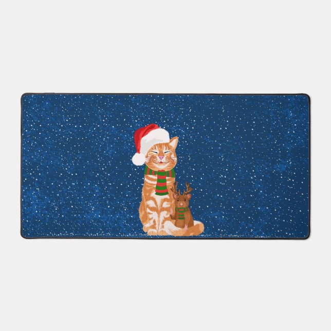 Christmas Buddies Desk Mat (Front)