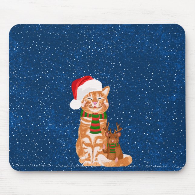 Christmas Buddies Mouse Pad (Front)