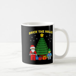 Christmas Building Bricks Brick The Halls Block Bu Coffee Mug
