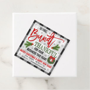 Christmas Bundt Cake Gift Tag