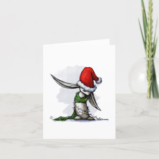 Christmas Bunny Holiday Card