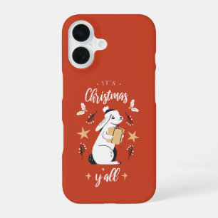 Christmas Bunny iPhone 16 Case