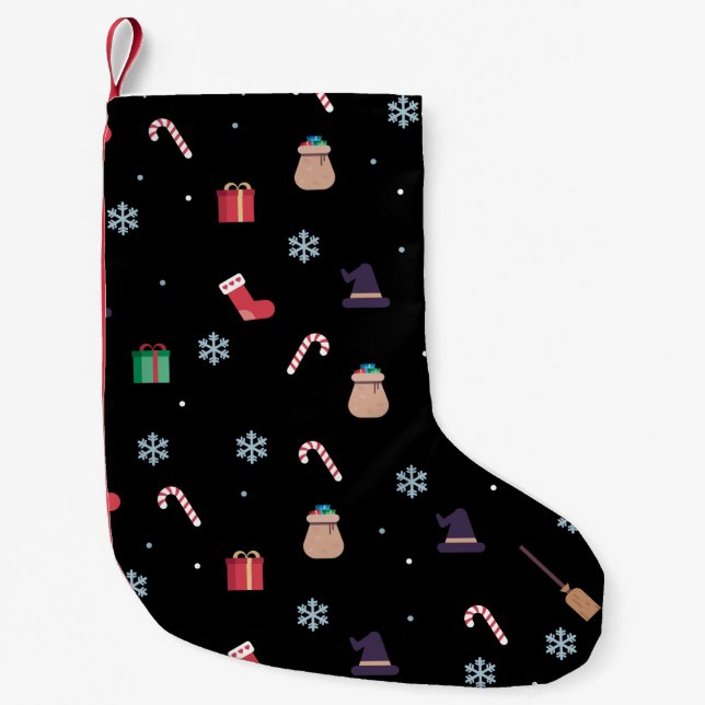 christmas buona befana small christmas stocking (Front)