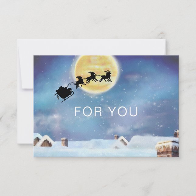 CHRISTMAS BUSINESS CERTIFICATE gift for you (Front)