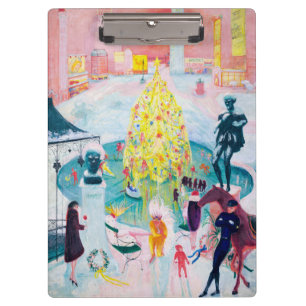 Christmas by Florine Stettheimer Clipboard