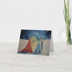 Christmas by Lantern Light Holiday Card