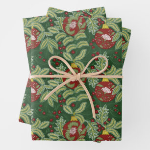 Christmas by William Moris Wrapping Paper Sheet