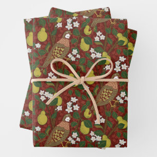  Christmas by William Morris Wrapping Paper Sheet