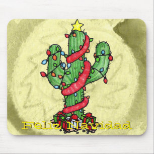 Christmas Cactus Mousepad