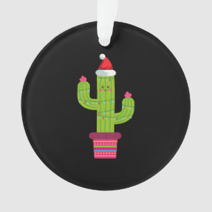 Christmas Cactus Ornament