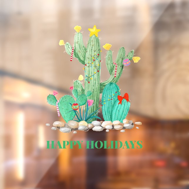 Christmas Cactus Southwest Desert Holiday (Sheet 2)