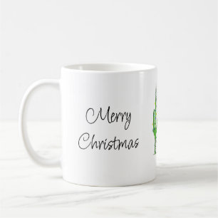 Christmas  Cactus Southwestern Desert  Coffee Mug