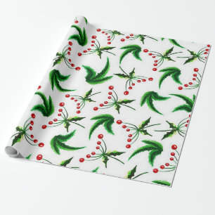 Christmas Cactus Wrapping Paper