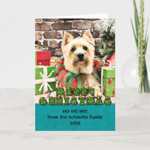 Christmas - Cairn Terrier - Lola Holiday Card
