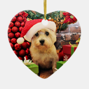 Christmas - Cairn Terrier - Roxy Ceramic Tree Decoration