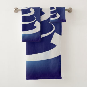 Christmas cake bath towel set