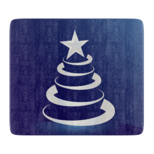 Christmas cake cutting board