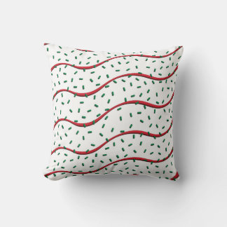 Christmas Cake Inspired Cushion