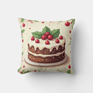 christmas cake pillow cushion