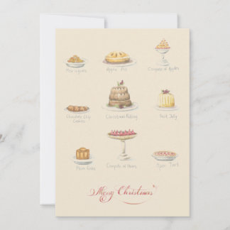 Christmas Cakes Card