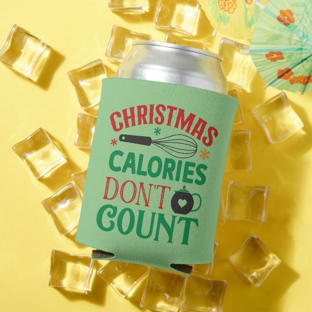 Christmas calories don't count; Christmas; Can Cooler (In Situ Summer)