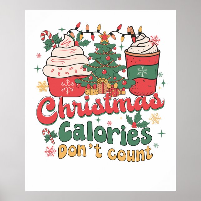 christmas calories dont count poster (Front)