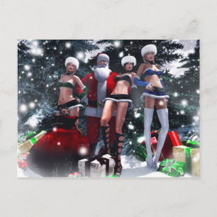 Christmas Came Early Holiday Postcard