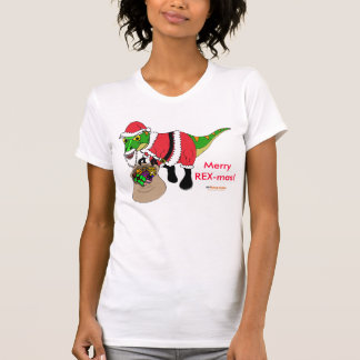 Christmas Camisole by Fishfry Designs: dinosaur T-Shirt