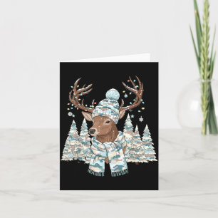 Christmas Camo Hunting Reindeer Pajamas With Deer  Card