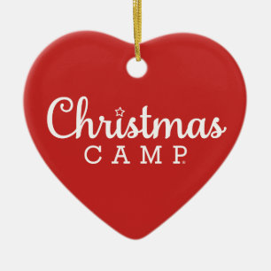 Christmas Camp Heart Ornament